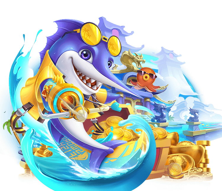 Hình ảnh game Bắn Cá Tiên với nàng tiên cá và các sinh vật biển huyền ảo, mang lại cảm giác thần tiên.
